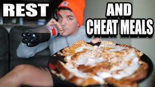 CHEAT MEAL AND REST DAYS - FULL DAY OF EATING AND RECOVERY