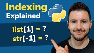 Python Indexes Explained | How to Use Negative Indexes in Python