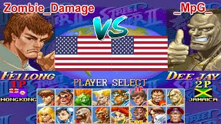 Super Street Fighter II X: Grand Master Challenge - Zombie_Damage vs _MpG_