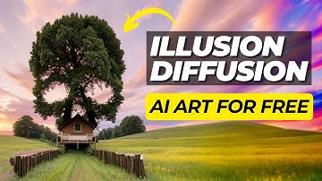 Stable Diffusion Illusion ART Tutorial #stablediffusion #Aiart #illusionart