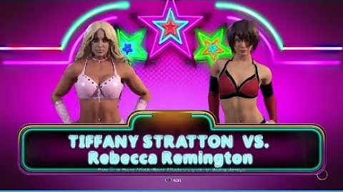 WWE 2K22 One on One - Tiffany Stratton vs Rebecca ...
