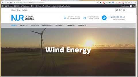 How to add a video slider - Nur WordPress Theme