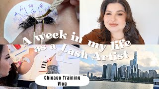 A week in the life of a lash artist Chicago training Vlog by Yoyis Lash&Beauty 961 views 4 months ago 20 minutes