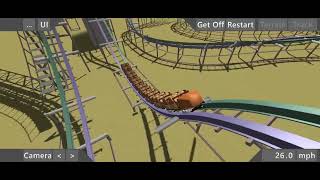 VR COASTER 29 (SANDSNAKE) Extra large RMC hybrid concept 