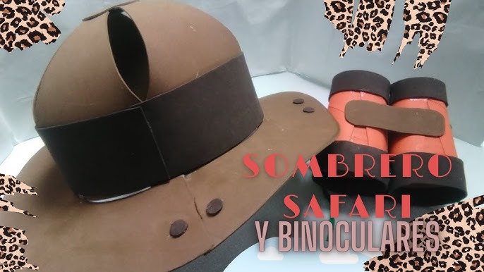 Como hacer safari/binoculares de explorador - YouTube