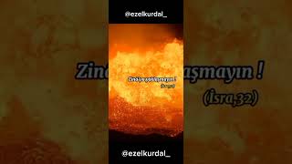 İsra Suresi 32. Ayet Zi̇naya Yaklaşmayin