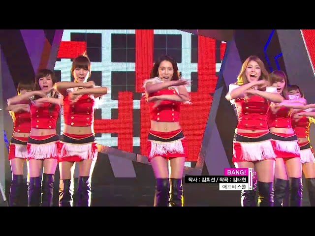 【TVPP】After School - BANG!, 애프터스쿨 - 뱅! @ Show Music Core Live class=