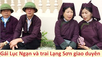 Gái đẹp Lục Ngạn và trai Lạng Sơn giao duyên hội Chũ