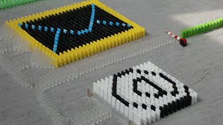 42,800 Dominoes - In a Second around the World - Computer & Internet by Sinners Domino Entertainment 365,835 views 12 years ago 6 minutes, 21 seconds