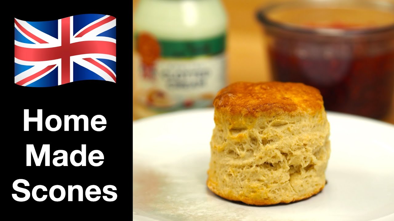 e75 Homemade Scones. Best homemade scone recipe. How to make traditional British scones at home.