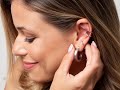 Video: Classy Matte Hoop Earrings