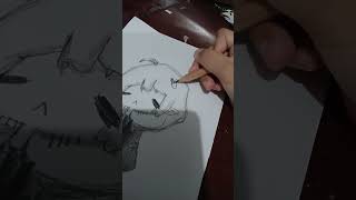 aku sebener nya ga terlalu suka menggambar gusi