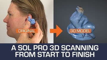A SOL PRO 3D scanning from start to finish - SOL PRO 3D Scanner by Scan Dimension