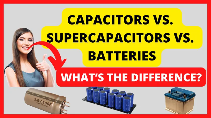 🔋🔋 Capacitors vs Supercapacitors vs Batteries | What's the Difference