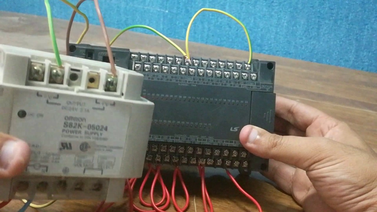 درس رقم 2 توصيلPLC عملي