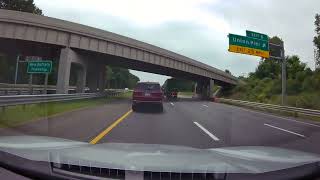 4K Dash Cam - Interstate 196 Michigan Toward The Indiana Border - Niles New Buffalo - Sawyer 2022