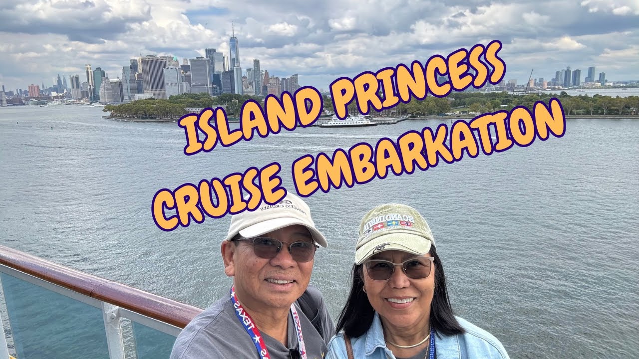 Ngayon ang alis ng cruise ship tara akyat tayo, tingnan natin. (Cruise ship embarkation)