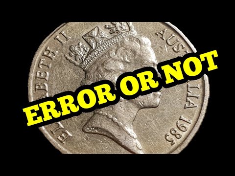 Is The Australian $1 1984 And 1985 An Error Coin