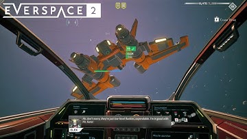 Everspace 2 - Union System and my new best friend Elek! Early Access - Cockpit View