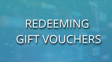 Redeeming Gift Vouchers | Gener8 Video Tutorial