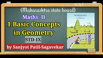 Lesson 1.Basic Concepts in Geometry| Conditional statement,converse & proofs| for STD-IX by Sanjyot