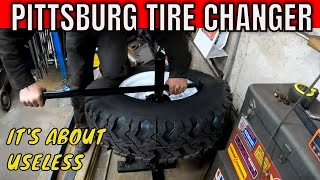 I bought a Pittsburg Tire Changer from Harbor Freight...It's Terrible!