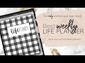 BEST Customizable Digital Planner | Portrait Farmhouse Weekly Digital Life Planner