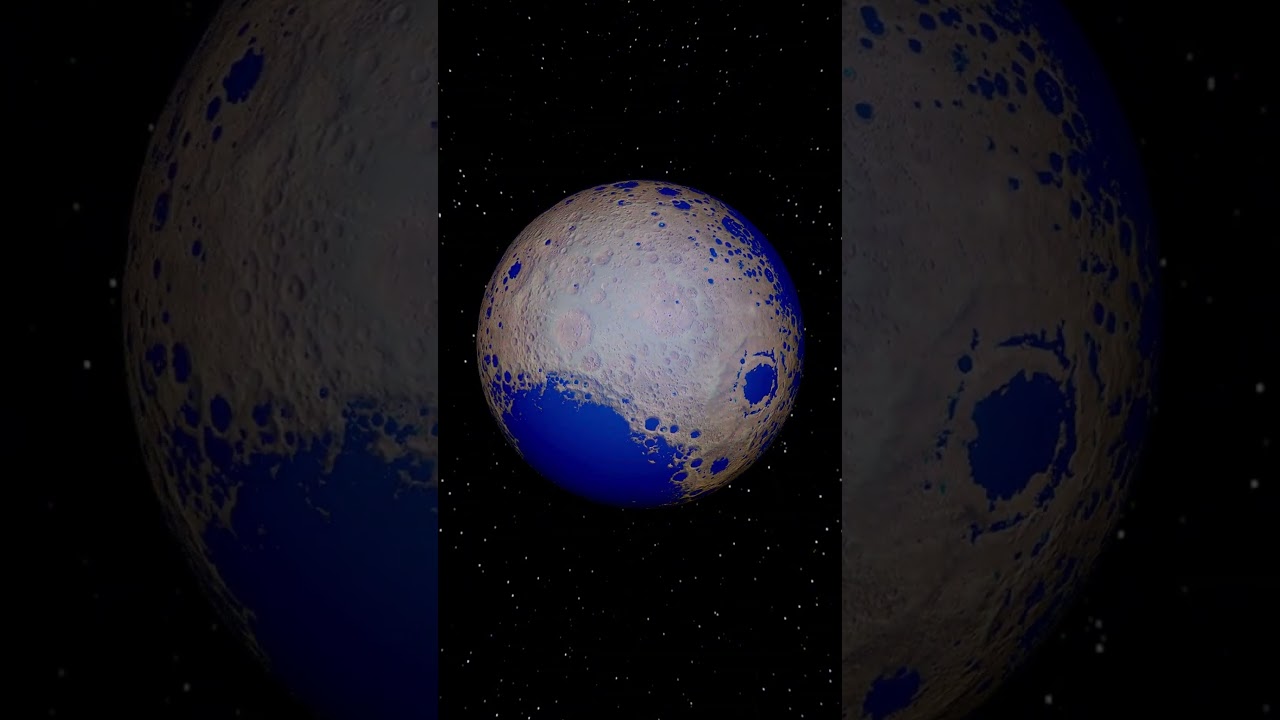 What if we make the Moon fully habitable for humans? - Universe Sandbox #spacesimulation