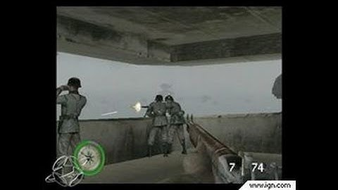 Medal of Honor: Frontline GameCube Gameplay - Target