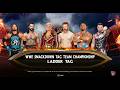 WWE SMACKDOWN TAG TEAM TITLES LADDER MATCH