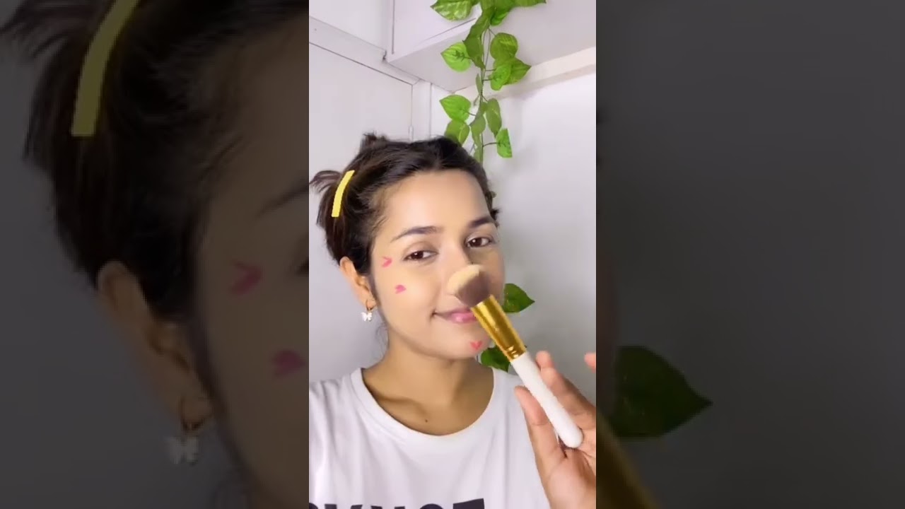 Trying douyin viral blush trend 