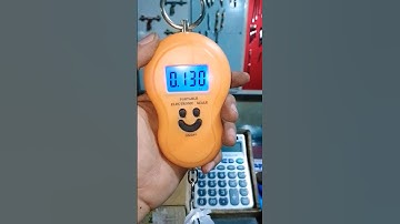 Portable electronic scale #ytshorts #youtubeshorts