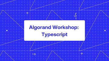Algokit Workshop - Typescript (Full Recording)