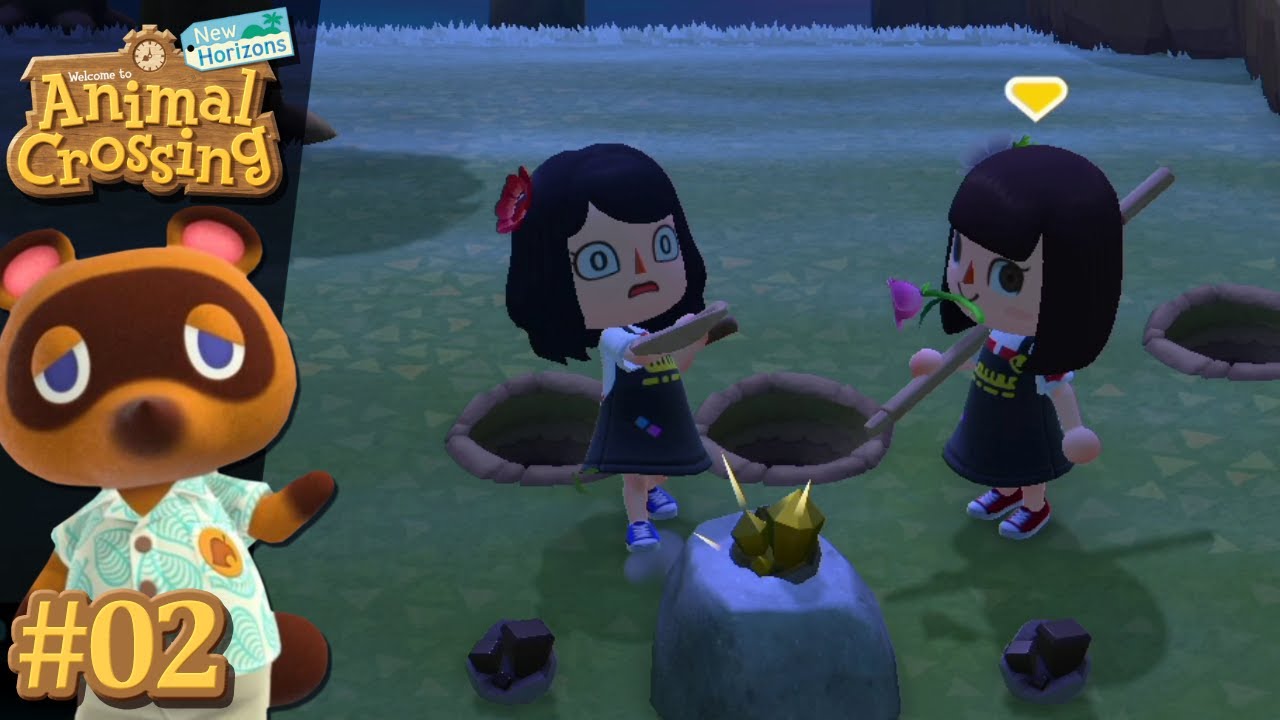 Farming de nuit - Animal Crossing: New Horizons #02