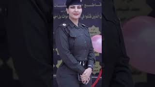 ضابطة في العراق تحصل على اربع رتب خلال أربع سنوات فقط.