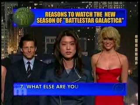 Late Show - Top Ten Reasons to watch Battlestar Galactica