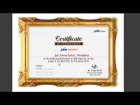 JSW iSales MOU Signup Process