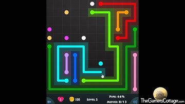 Flow Game Level - 662 [11x11] Mania Connect the Dots