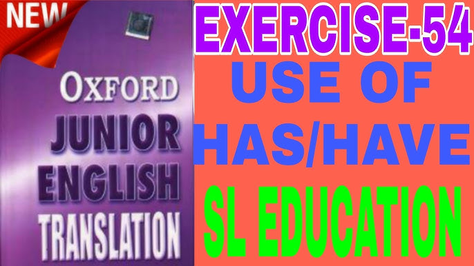 Oxford Junior English Grammar Exercise 19 Conjunction 42 OFF ma-am-meaning-youtube