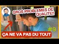 Gros problemes sur le chantier nos menuiseries ne sont pas au point