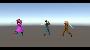 Avatar Animation Bible Sword Fight