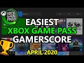 Easiest Xbox Game Pass Games for Gamerscore and Achievements - Updated for April 2020