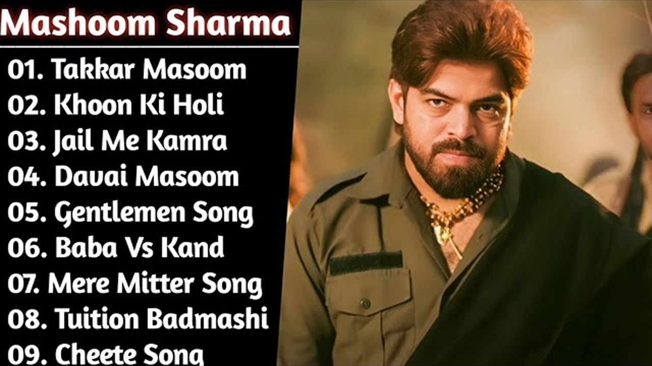 Masoom Sharma Top 9 Superhit songs |Best Haryanvi Songs Collection 2026