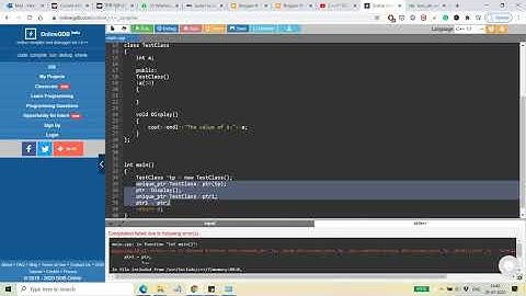 unique_ptr implementation in C++ 14/17 || Create your own unique_ptr || Vikash Shakya