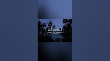 القارئ محمد اللحيدان(أفمن شرح الله صدره للإسلام) Reader Mohammed Al-Luhaidan
