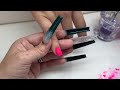 Short Acrylic Nails Tutorial | Pink Shades Design