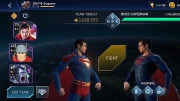 INJ2M - "H7" Ancient Judgement "AJ" - Boss Superman 1shot. ( Alternative pip )