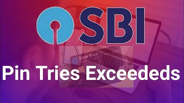 pin tries exceeded solution sbi || pin tries exceeded solution union bank
