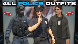 How To Get ALL Police Outfits in GTA Online (IAA Agent, SWAT Outfit, Cop Outfit)