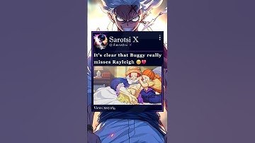 Buggy really misses Rayleigh #buggy #rayleigh #shanks #roger #onepiece